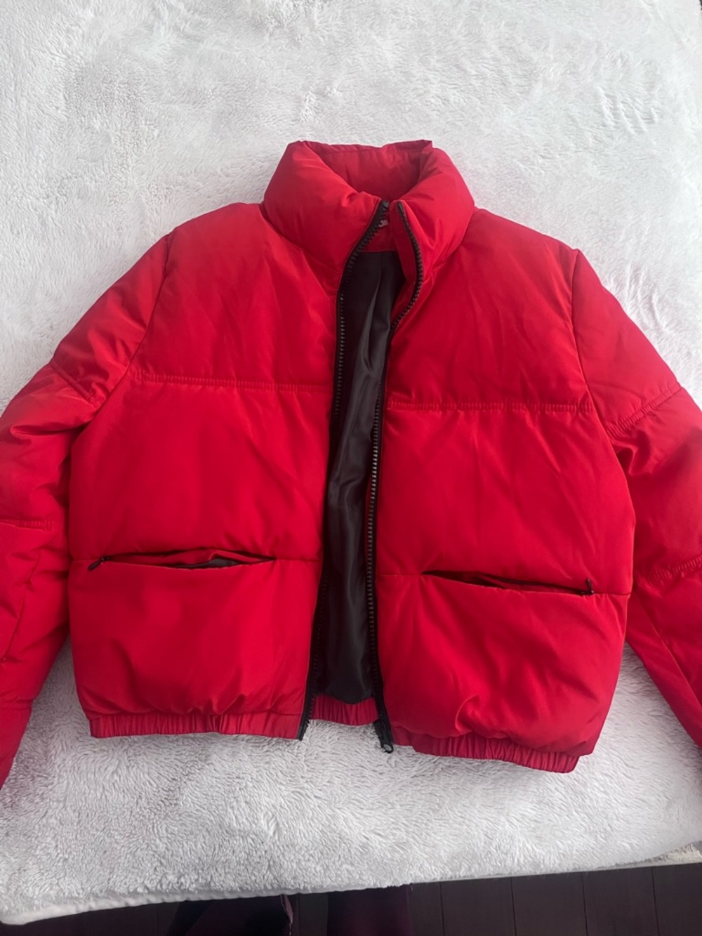 H&M Red Puffer Jacket